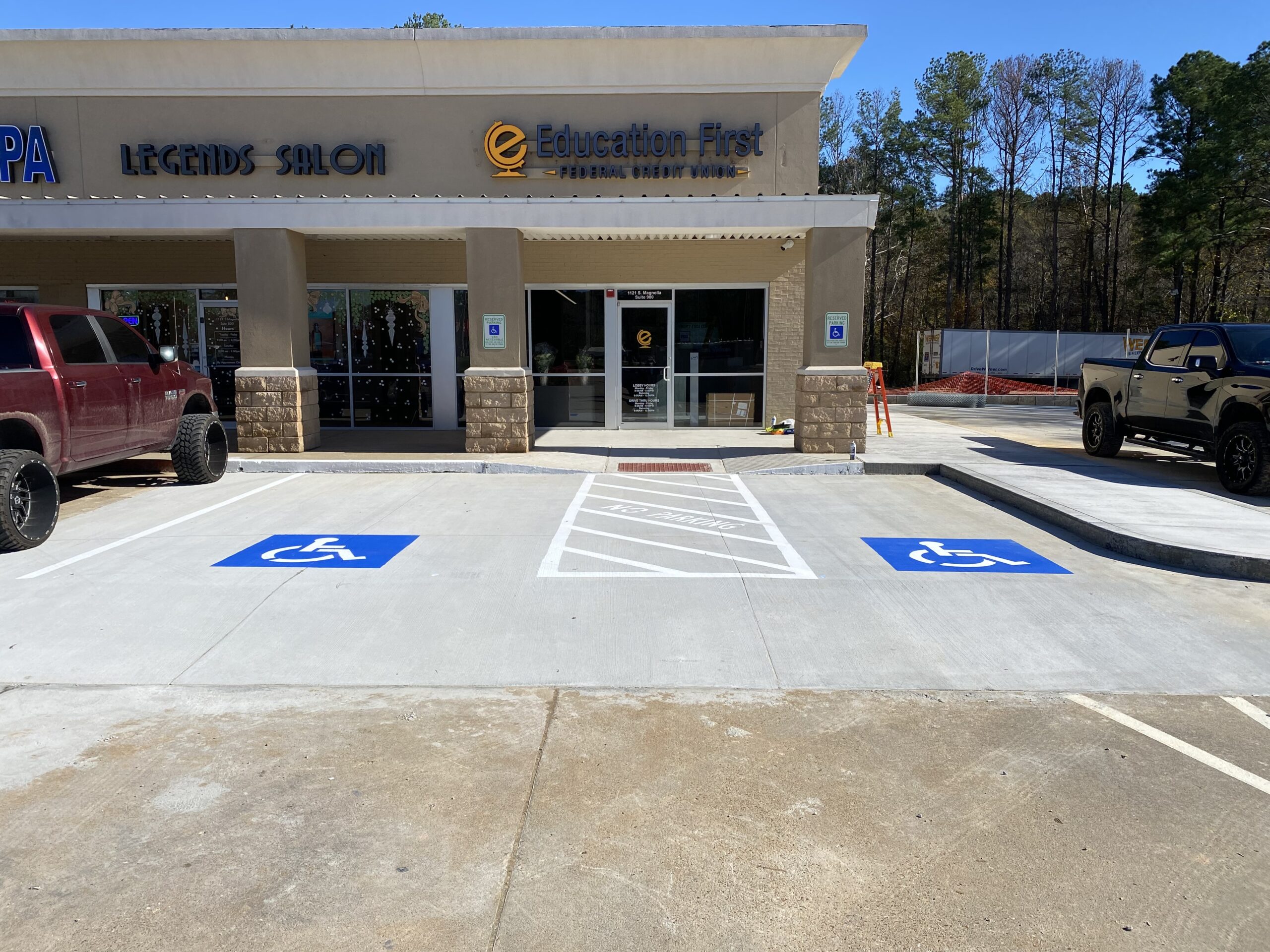 Parking Lot Striping Beaumont TX